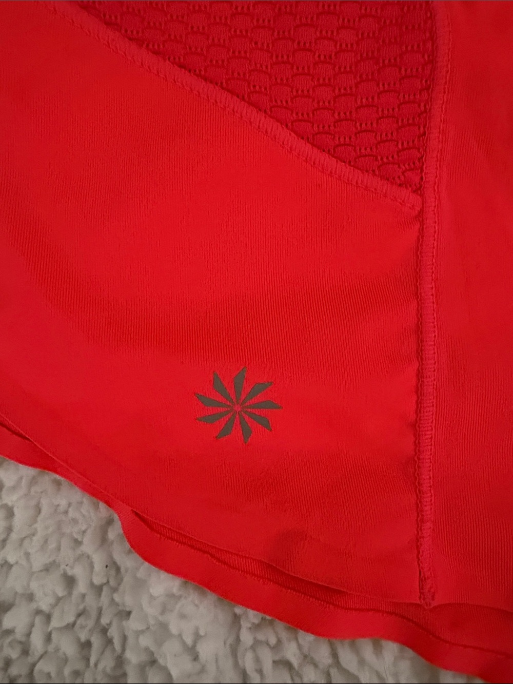 ATHLETA Lightspeed Orange Racerback Performance Tank Top - Picture 4 of 7
